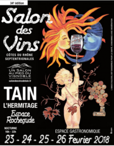 Nous vous donnons rendez-vous au salon de Tain l'Hermitage du 23 au 26 février.